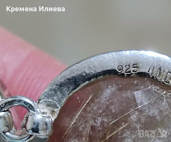 Сребърна гривна , снимка 8 - Гривни - 53050626