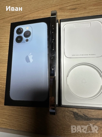 iPhone 13 Pro Silver 128Gb, снимка 3 - Apple iPhone - 52851236