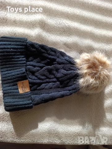 Нови зимни плетени шапки, снимка 3 - Шапки - 52585007