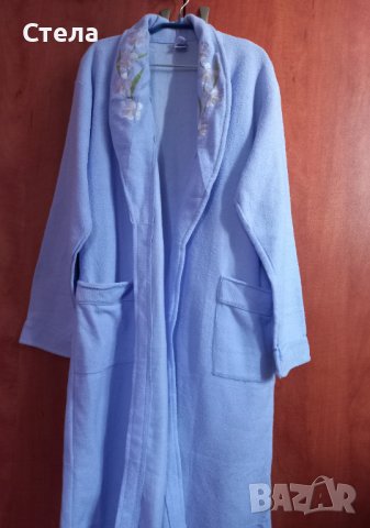 Дълъг дамски халат, нов, лилав, снимка 1 - Други - 41984703