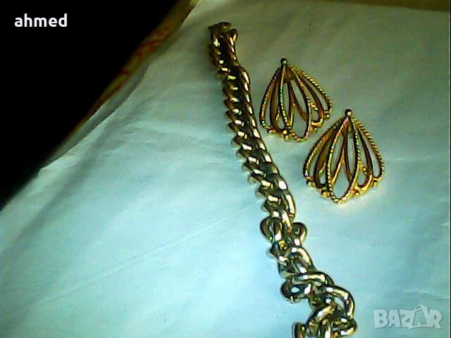 красиви pozlatani брасли е обеци, снимка 4 - Колиета, медальони, синджири - 39662540