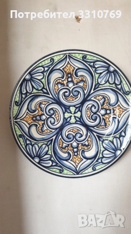 Красиви декоративни порцеланови стенни чинии. , снимка 3 - Декорация за дома - 52442390