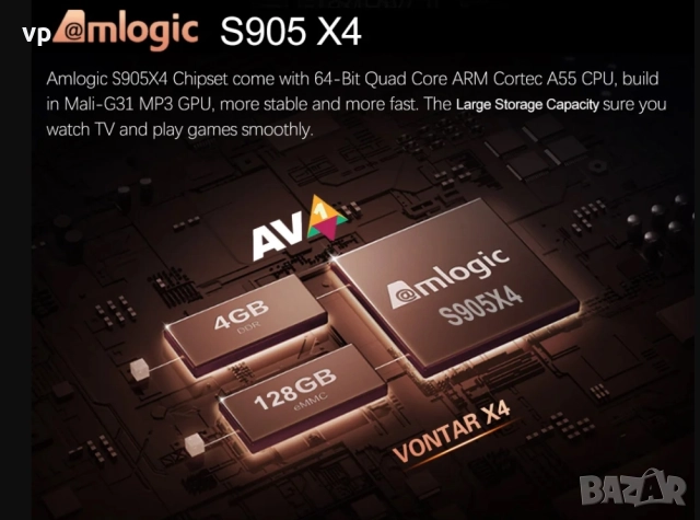 8K Android ТВ бокс VX4 с процесор Аmlogic с Dolby ATMOS DTS HD Hi-Fi RES 4K - 1000 LAN с UGOOS mod, снимка 16 - Плейъри, домашно кино, прожектори - 52503525