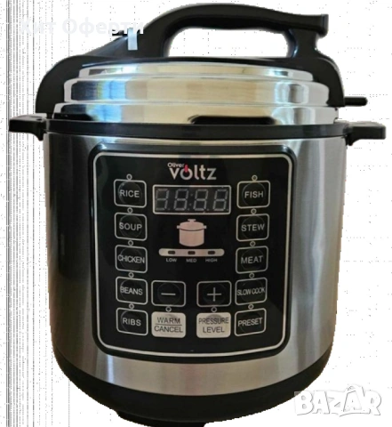 Мултикукър под налягане Voltz, снимка 3 - Мултикукъри - 53098499