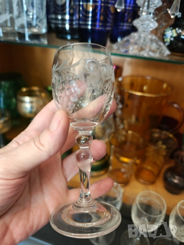 Кристални чашки за ракия , снимка 6 - Чаши - 51457412