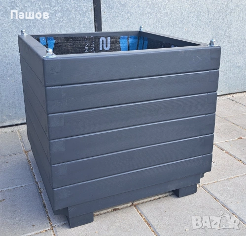 Дървени саксии [кашпи] от масив , снимка 5 - Декорация за дома - 53498504