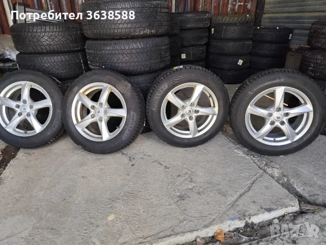 алуминиеви джанти 5х112 16 с гуми, снимка 2 - Гуми и джанти - 49851784