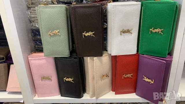 портмонета ysl saint laurent guess prada