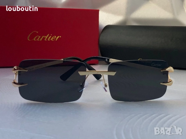 Cartier мъжки дамски слънчеви очила 2 цвята унисекс, снимка 5 - Слънчеви и диоптрични очила - 52915530