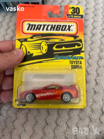 Matchbox Toyota Supra-стар