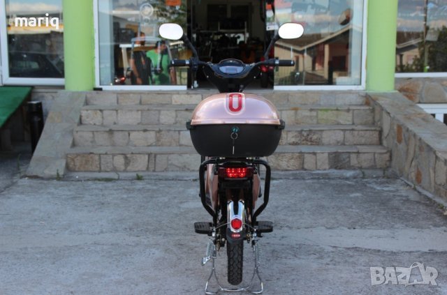 Електрически скутер-велосипед MaxMotors EBZ16 600W - ROSE GOLD, снимка 4 - Мотоциклети и мототехника - 41827558