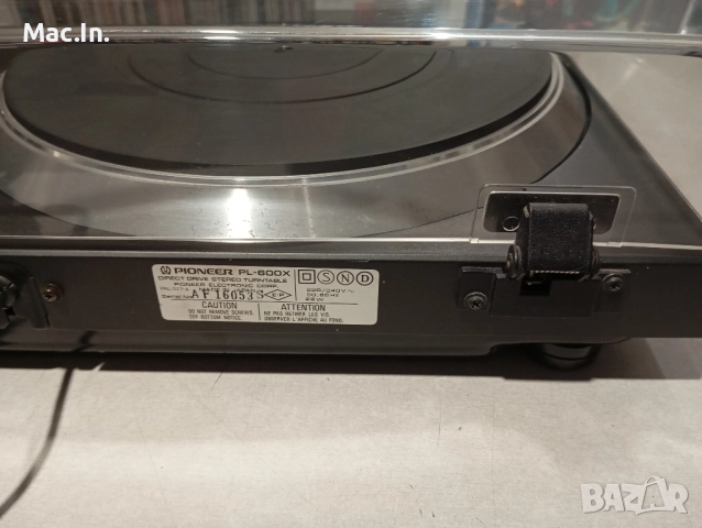 Грамофон Pioneer PL-600X, снимка 6 - Грамофони - 52158059