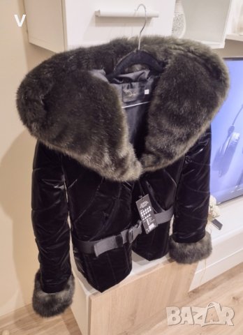 Дамско черно бежово сако Christine Fashion блейзер палто тренчкот широк дълъг панталон , снимка 18 - Сака - 44368220