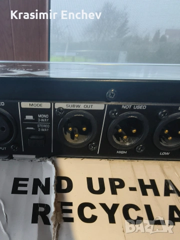 кросоувър беринжер , снимка 7 - Ресийвъри, усилватели, смесителни пултове - 53689414