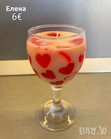 Ароматни свещи, снимка 3 - Ръчно изработени сувенири - 53141068