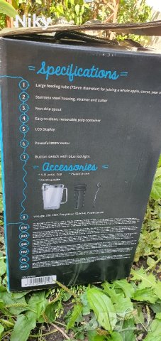 Сокоистискачка 800w, снимка 5 - Сокоизстисквачки и цитрус преси - 42289943