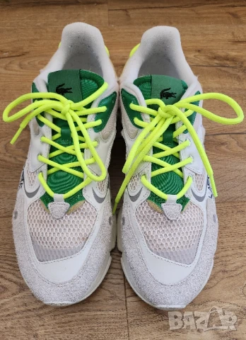 Маратонки LACOSTE l003 neo 123 sma off wht/grn, снимка 3 - Маратонки - 50621598