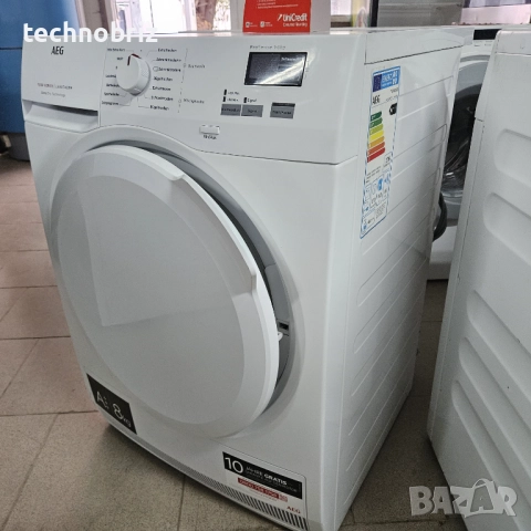 Немска инверторна сушилня AEG 7000 SERIES А+++ 8кг - ГАРАНЦИЯ, снимка 3 - Сушилни - 52041213