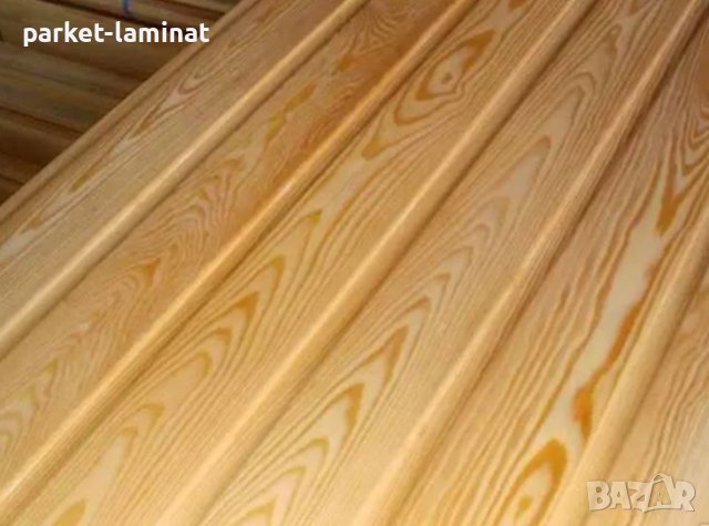 Дървена ламперия Еurostandard 12,5 х 96 х 4,0 м. Сибирска Лиственица, снимка 3 - Строителни материали - 41460279