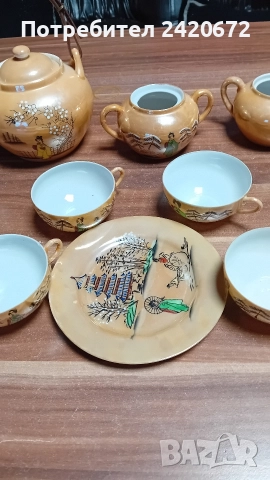 японски костен порцелан за допълване