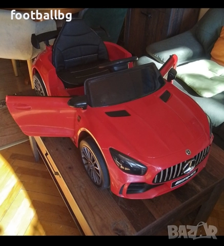 Акумулаторна кола MERCEDES с меки гуми