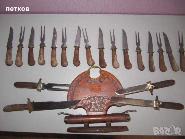 комплект прибори за транжиране и хранене , снимка 7 - Ножове - 50276789