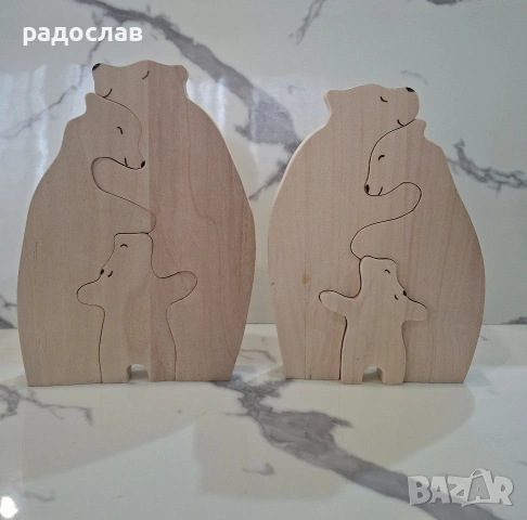 Ръчно изработени дървени фигурки