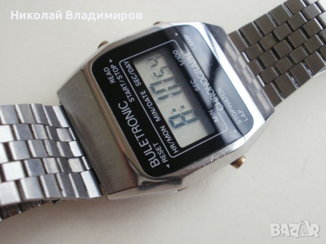 Buletronic Булетроник 12 конгрес български мъжки ръчен часовник , снимка 1 - Мъжки - 42512702