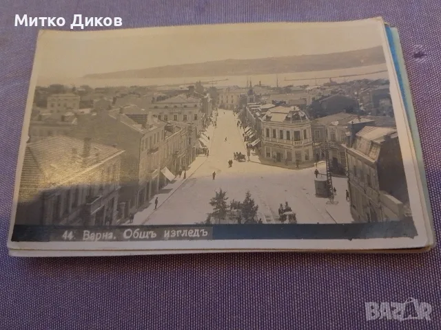 Винтидж пощенски картички от около 1920г.- Варна-Бургас-София-Рожд.Христово но 135х97 мм, снимка 6 - Колекции - 55961165