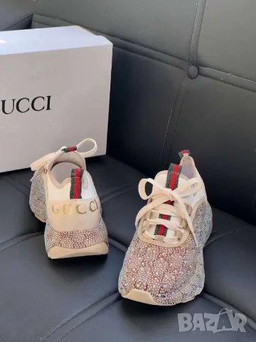 висококачествени дамски маратонки gucci , снимка 9 - Маратонки - 49408262