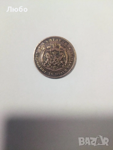 5ст 1881г добра монета, снимка 2 - Нумизматика и бонистика - 55848087