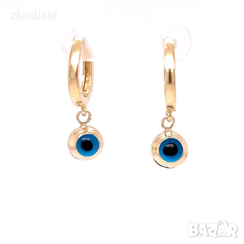 Златни обеци 2,94гр. 14кр. проба:585 модел:37662-1