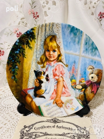 порцеланова чиния за стена 