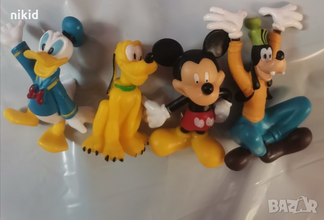 сет 4 бр Мики Маус пластмасови фигурки играчки за игра и украса торта