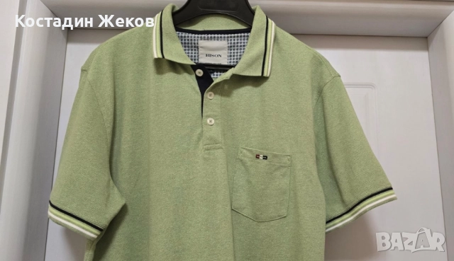 Нова. Мъжка оригинална блузка. BISON , снимка 3 - Тениски - 51468678