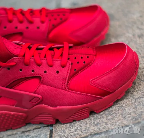 маратонки Nike Air Huarache Run 'All Red' номер 41-42, снимка 5 - Маратонки - 47481858