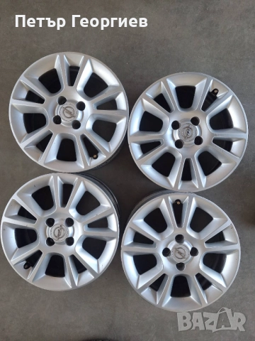 ОРИГИНАЛНИ АЛУМИНИЕВИ ДЖАНТИ-ОПЕЛ -4Х100Х56.6-16 ЦОЛА