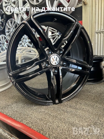 Джанти 17 Цола 5х112 Audi A4 A5 A6 Skoda VW Passat Tiguan Golf Touaran Caddy Skoda , снимка 10 - Гуми и джанти - 53637022