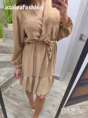 Дамска рокля с блясък, снимка 2 - Рокли - 52771437