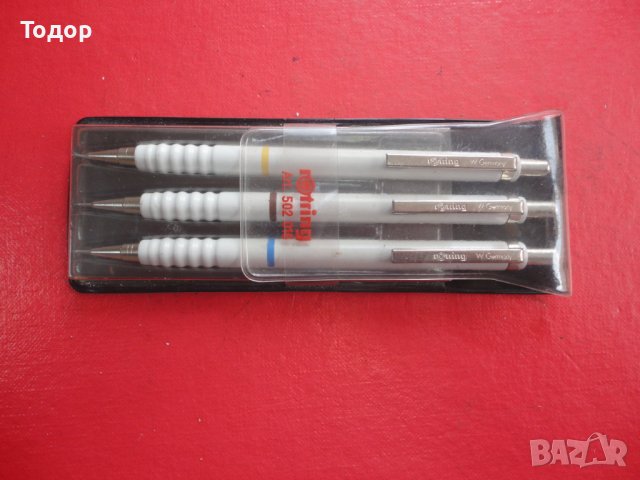 Комплект механичен молив моливи Rotring Tikky Special, снимка 4 - Ученически пособия, канцеларски материали - 41224012