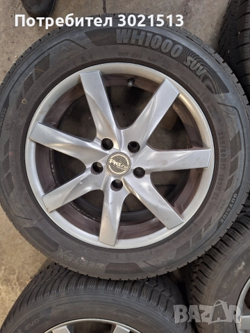 Hyundai/Kia джанти 17 цола със зимни гуми, снимка 4 - Гуми и джанти - 52558678