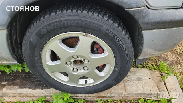 Резервирано! джанти със зимни гуми 15цола Опел зафира, снимка 3 - Гуми и джанти - 50196183