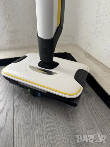 Прахосмукачка за Сухо и Мокро Karcher FC 7 Cordless | Безжичен Моп за Подове |4 Ролки|45 мин Батерия, снимка 3 - Прахосмукачки - 56155770