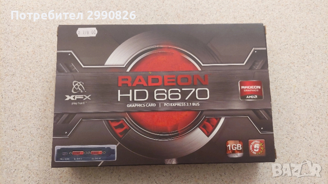видеокарта radeon hd6670, снимка 6 - Видеокарти - 52544672