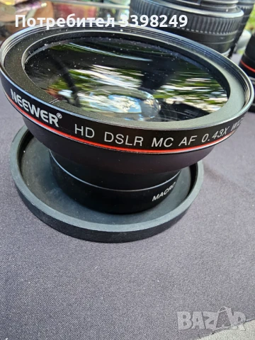 Леща разширител за обектив HD DSLR MC AF 0.43X, снимка 2 - Обективи и филтри - 51074842