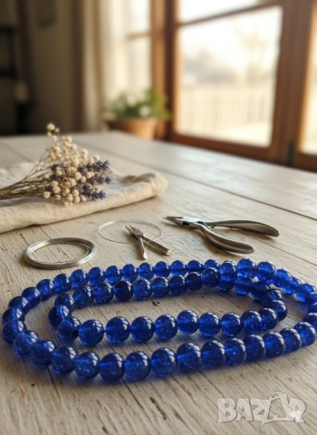 Стъклени Мъниста за Бижута 10мм 8мм 6 мм 4мм J283, снимка 5 - Други - 52480945