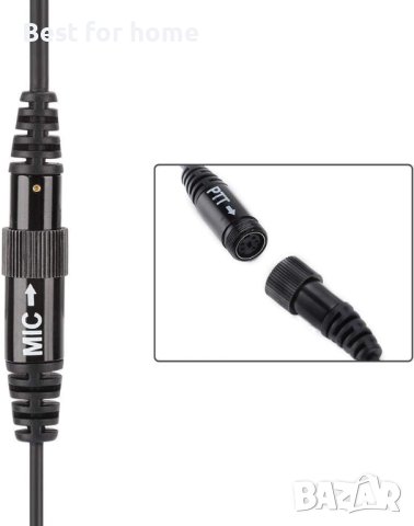 Слушалки и микрофон за мотоциклетна каска с К конектор, снимка 6 - Аксесоари и консумативи - 41630878