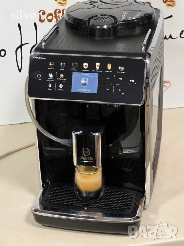 Кафемашина кафе автомат Saeco GranAroma с гаранция, снимка 2 - Кафемашини - 51503672
