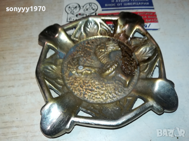 PORTUGAL-КРАСИВ ПЕПЕЛНИК ОТ ФРАНЦИЯ 1403240818, снимка 2 - Антикварни и старинни предмети - 44756436