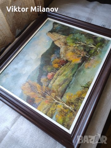 Маслена стара картина, снимка 8 - Картини - 41876589